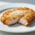 crispy parmesan crusted chicken cutlets - featured image