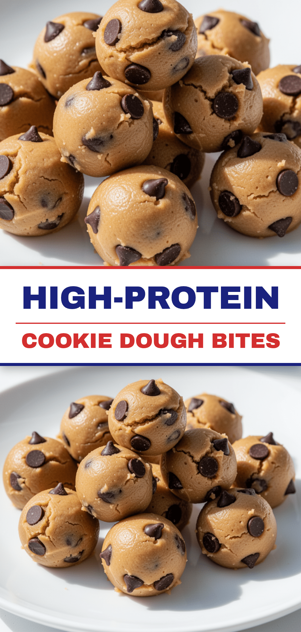 High-Protein Peanut Butter Cookie Dough Bites: 5-Ingredient Healthy Snack 5 High-Protein Peanut Butter Cookie Dough Bites recipe