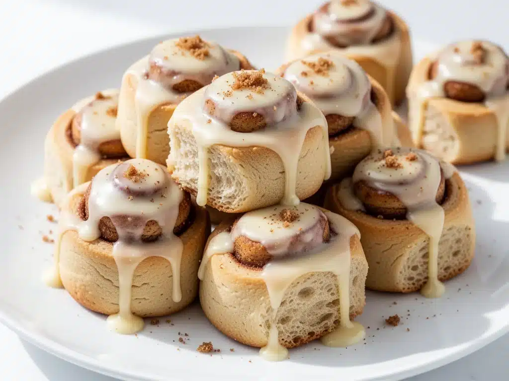 Homemade Cinnamon Roll Bites - featured image