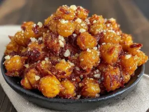 Air Fryer Crispy Chickpeas - featured image