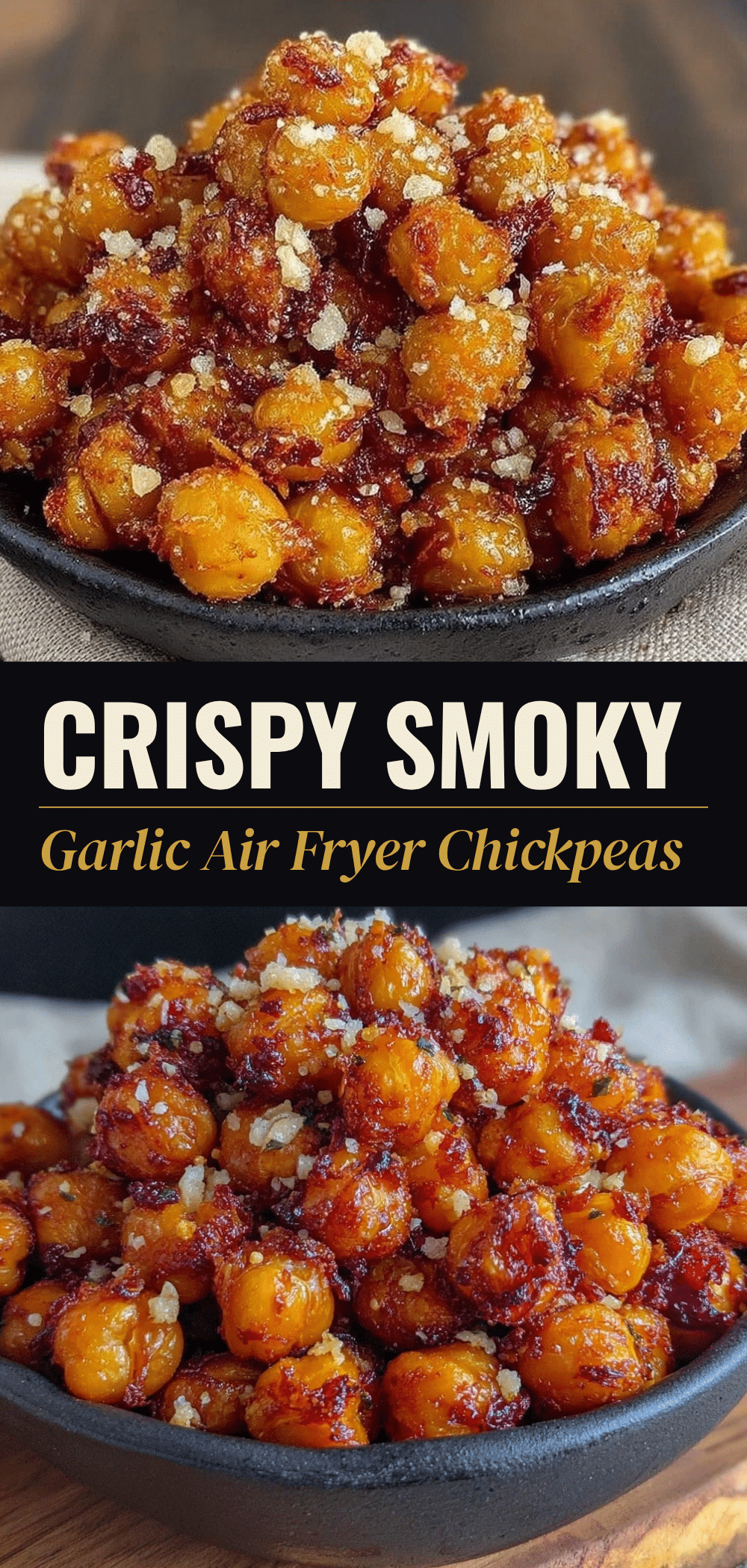 Air Fryer Crispy Chickpeas: Best Gluten-Free Smoky Garlic Snack 5 Air Fryer Crispy Chickpeas recipe