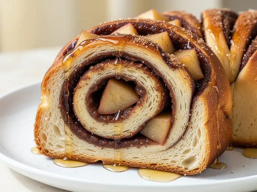 Apple Honey Babka: Easy Rosh Hashanah Recipe 4 apple honey babka preparation steps