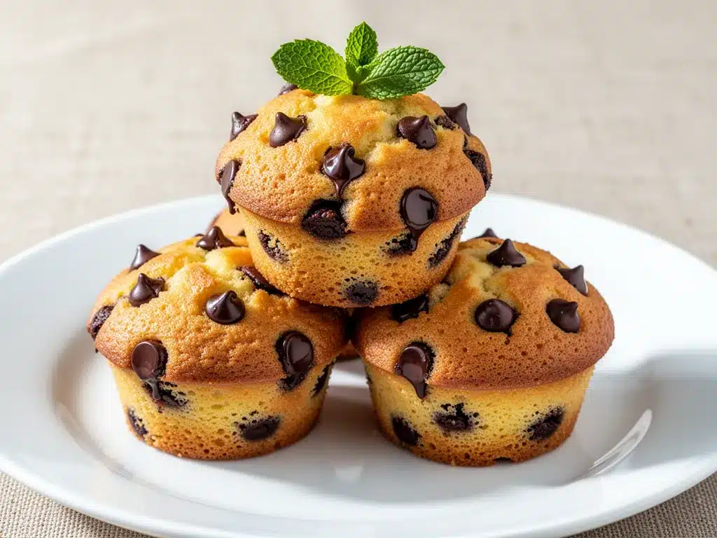 Back to School Mini Chocolate Chip Muffins: 15-Min Quick Breakfast 4 back to school mini chocolate chip muffins preparation steps