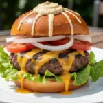Blackstone Grilled Burgers - featured image