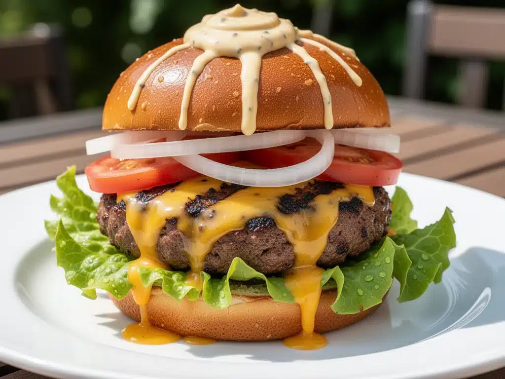 Blackstone Grilled Burgers - featured image