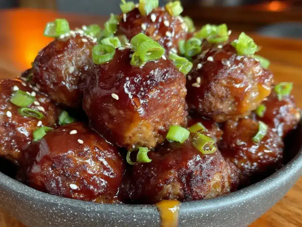 Budget-Friendly Honey BBQ Crockpot Meatballs - featured image