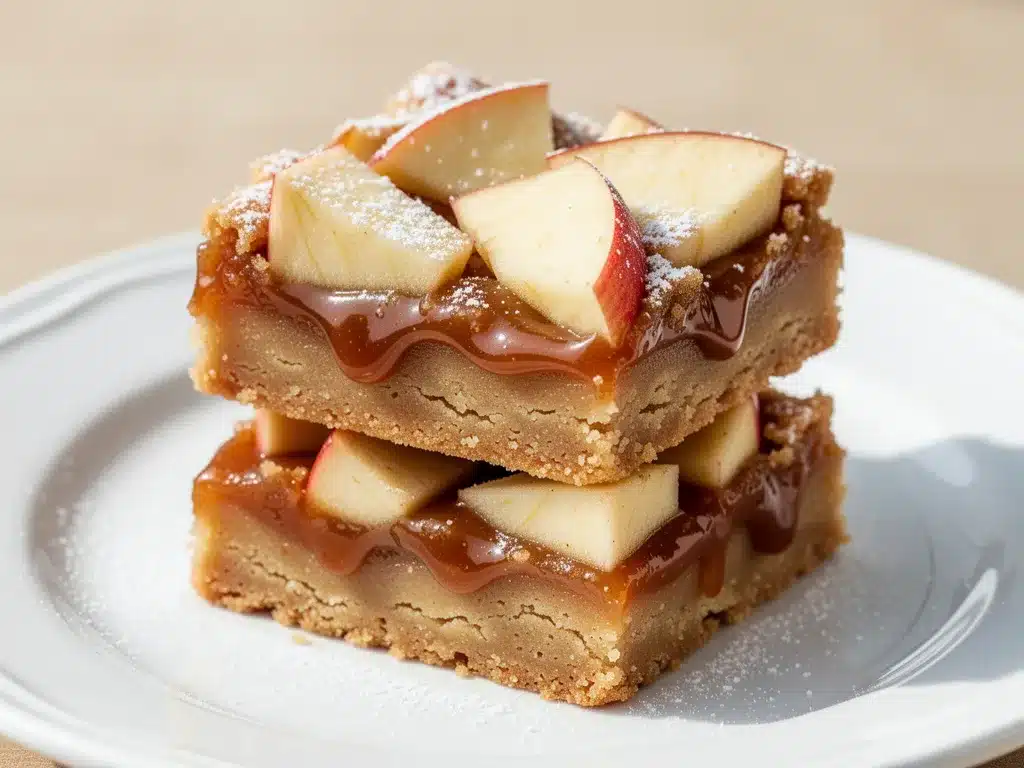 Caramel Apple Bars: Best Easy Fall Dessert 4 caramel apple bars preparation steps