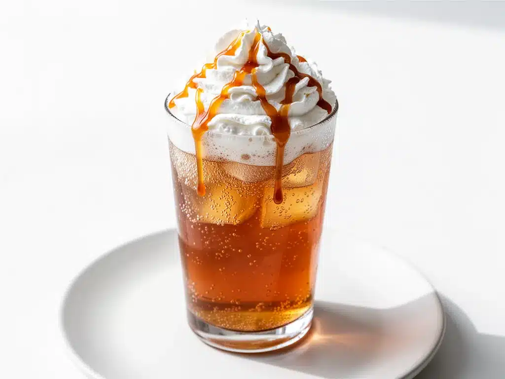 Caramel Apple Cider Float: Best Easy Fall Drink 4 Caramel Apple Cider Float preparation steps