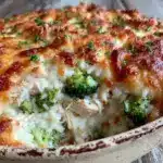 Cheesy Chicken Broccoli Rice Casserole - featured image