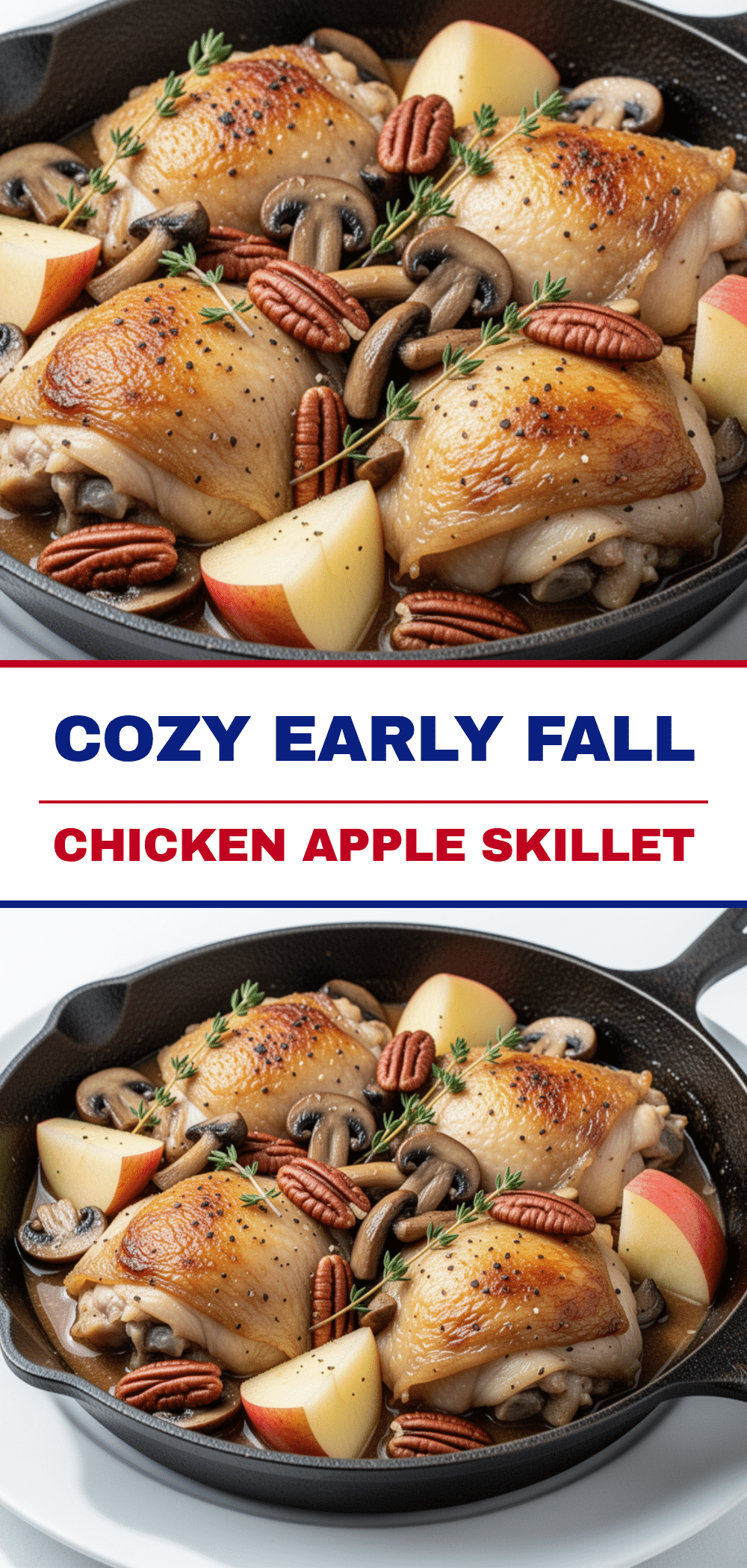 Chicken and Apple Skillet Dinner: 5 Easy Fall Meals 5 Chicken and Apple Skillet Dinner recipe