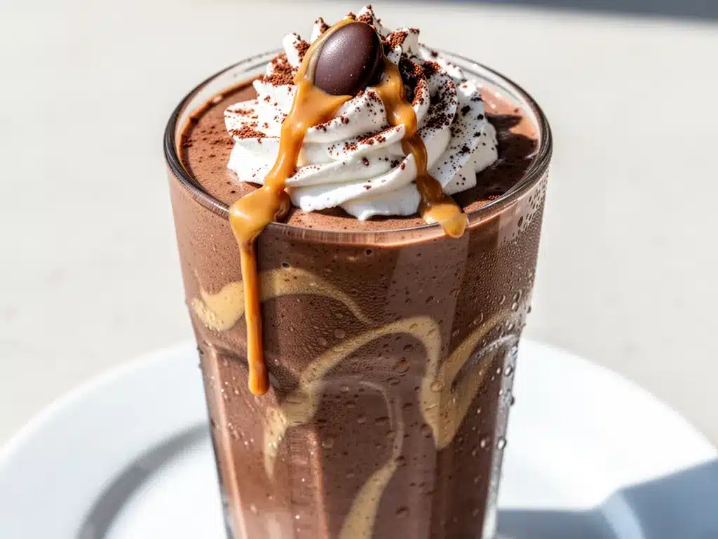 Chocolate Peanut Butter Protein Smoothie: 5-Min Quick Breakfast 4 chocolate peanut butter protein smoothie preparation steps