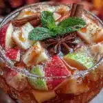 Cozy Fall Caramel Apple Sangria - featured image