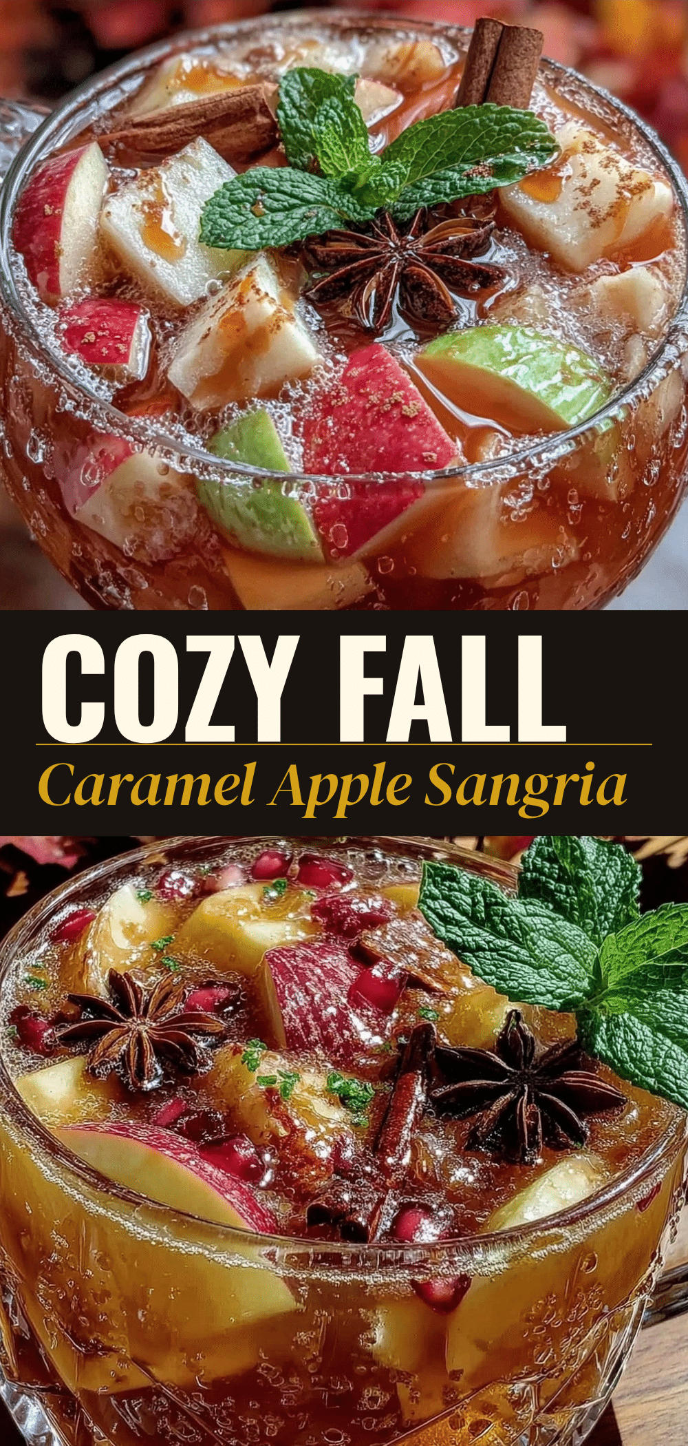 Cozy Fall Caramel Apple Sangria: Best Party Punch 5 Cozy Fall Caramel Apple Sangria recipe