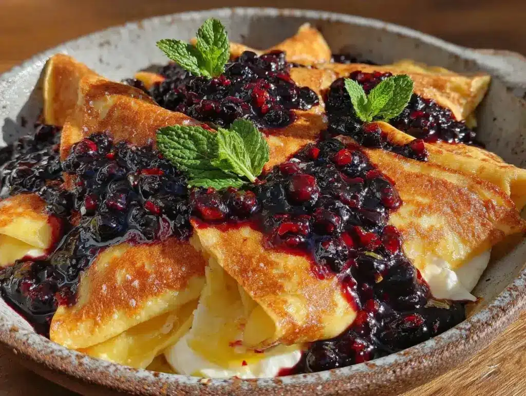 Creamy Cheese Blintz Casserole - featured image