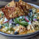 creamy chicken tortilla soup - featured image