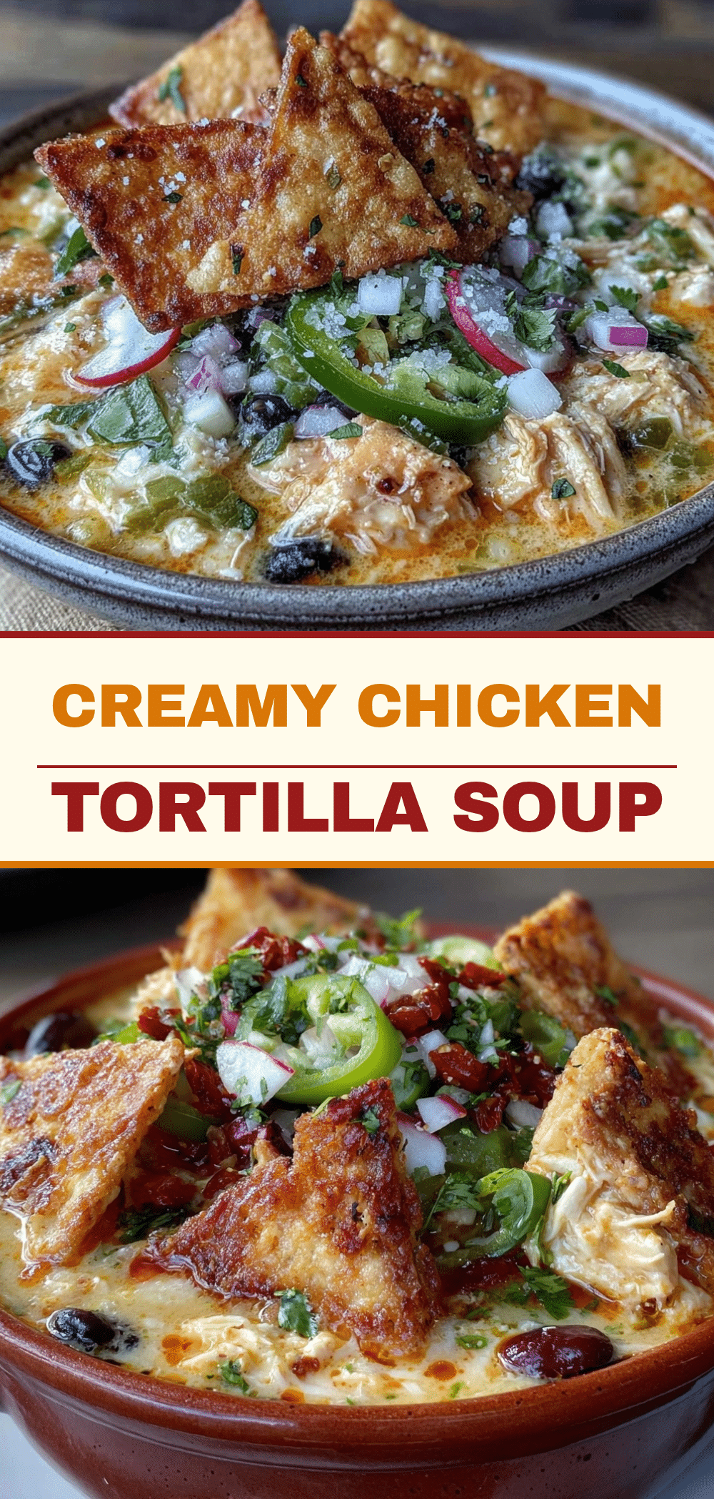 Creamy Chicken Tortilla Soup: 1-Pot Perfection You Cant Mess Up 5 creamy chicken tortilla soup recipe