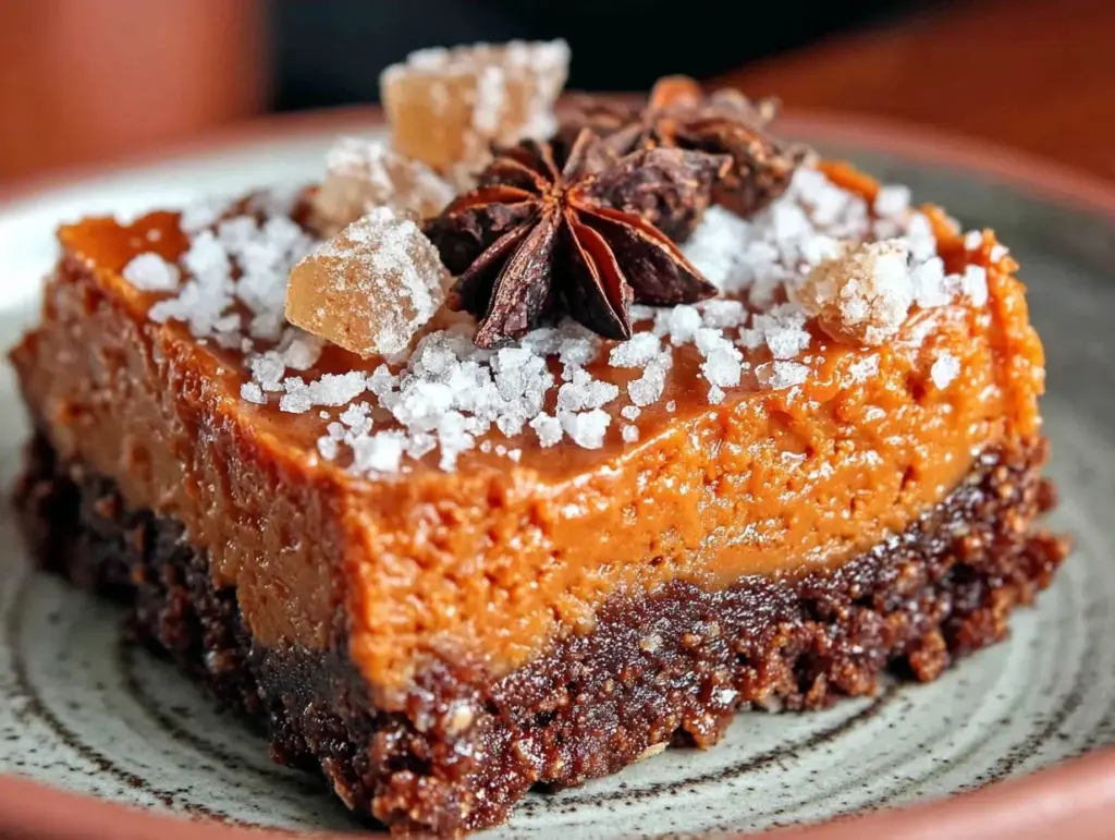 creamy fall pumpkin cheesecake bars - featured image
