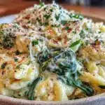 creamy garlic parmesan orzo - featured image