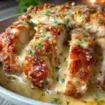 creamy lemon butter chicken piccata - featured image