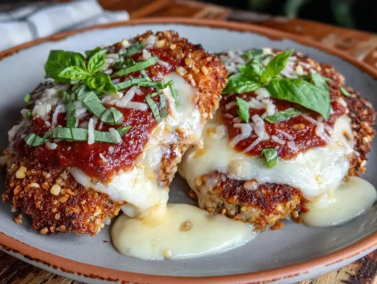 Crispy Baked Chicken Parmesan: 5 Easy Steps Kids Can Help With 4 crispy baked chicken parmesan preparation steps