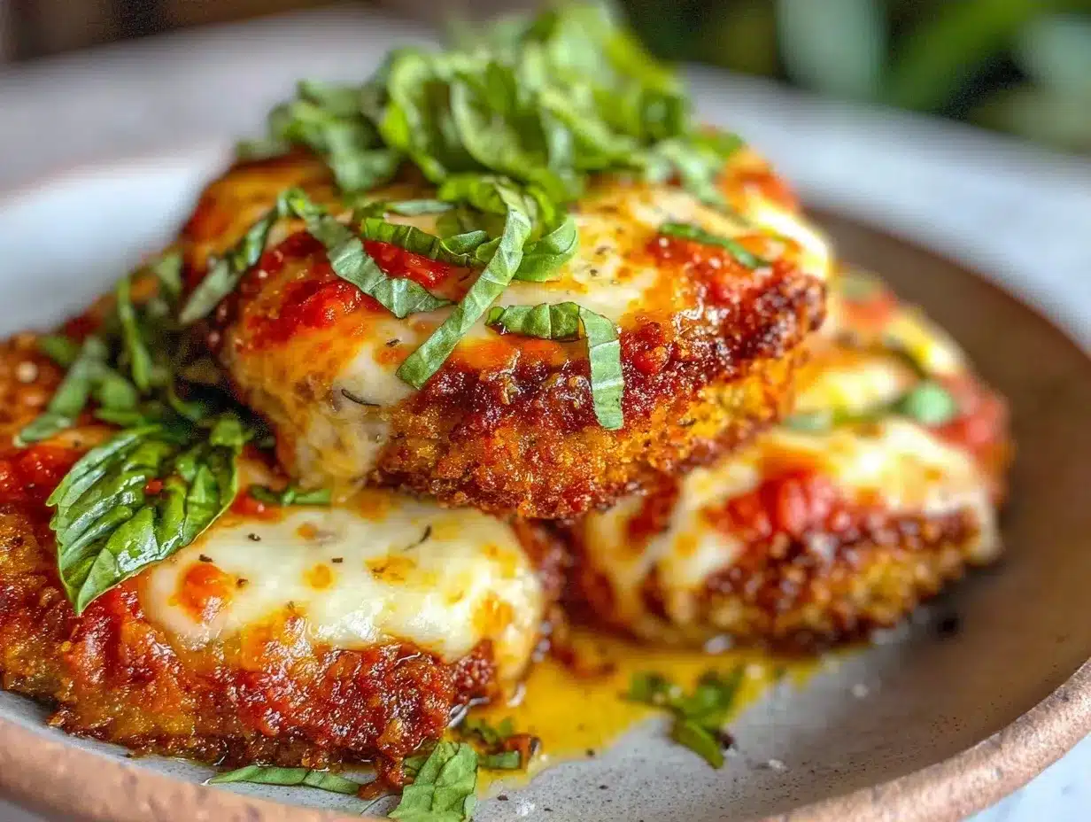 Crispy Baked Eggplant Parmesan Stacks: 5-Step Global Flavor 4 Crispy Baked Eggplant Parmesan Stacks preparation steps