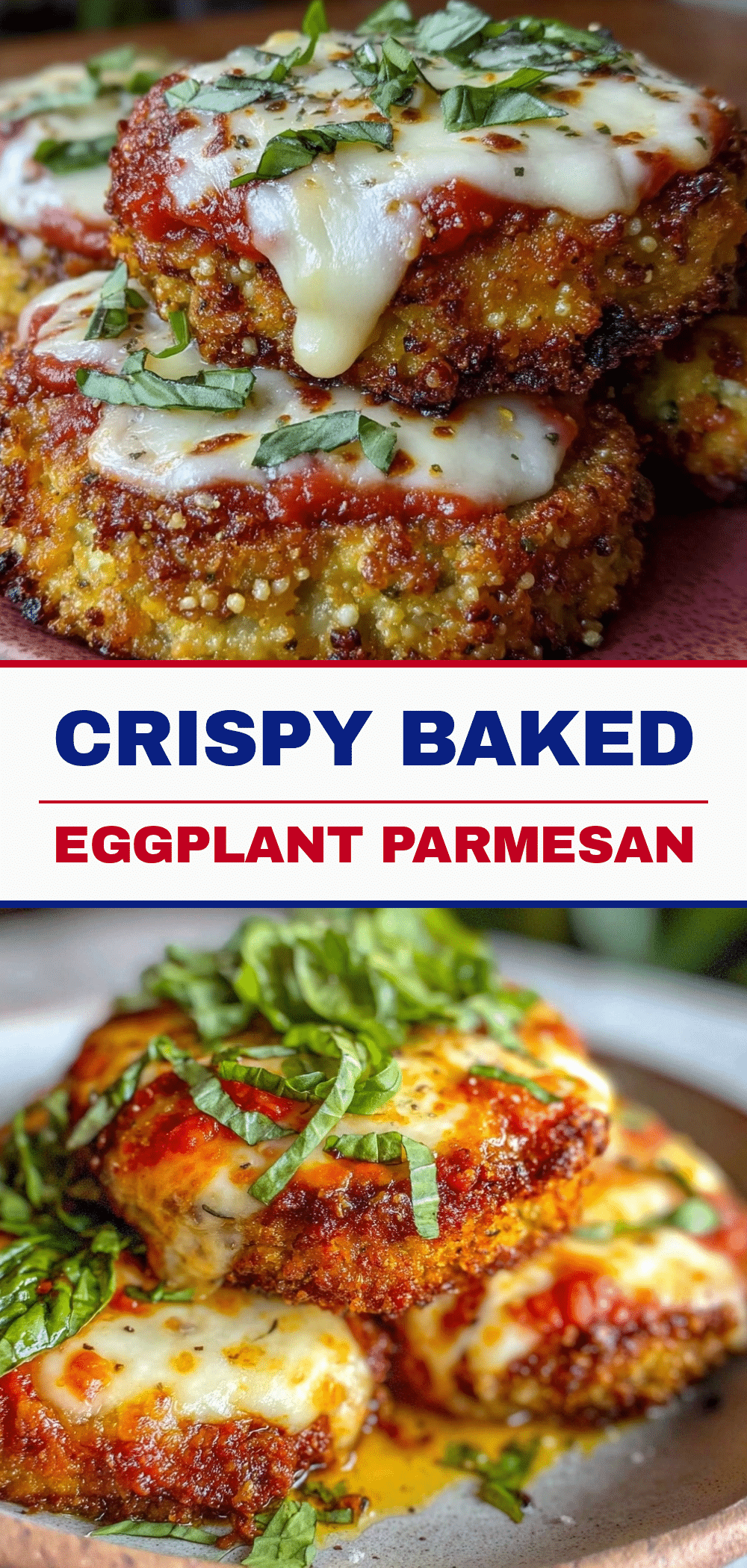 Crispy Baked Eggplant Parmesan Stacks: 5-Step Global Flavor 5 Crispy Baked Eggplant Parmesan Stacks recipe
