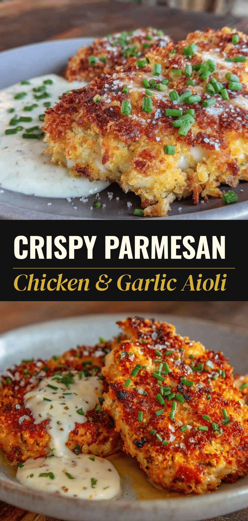 Crispy Parmesan Chicken with Garlic Aioli: 5-Min Easy Dip 5 Crispy Parmesan Chicken with Garlic Aioli recipe