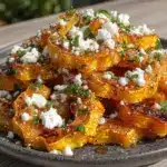 crispy roasted delicata squash - featured image