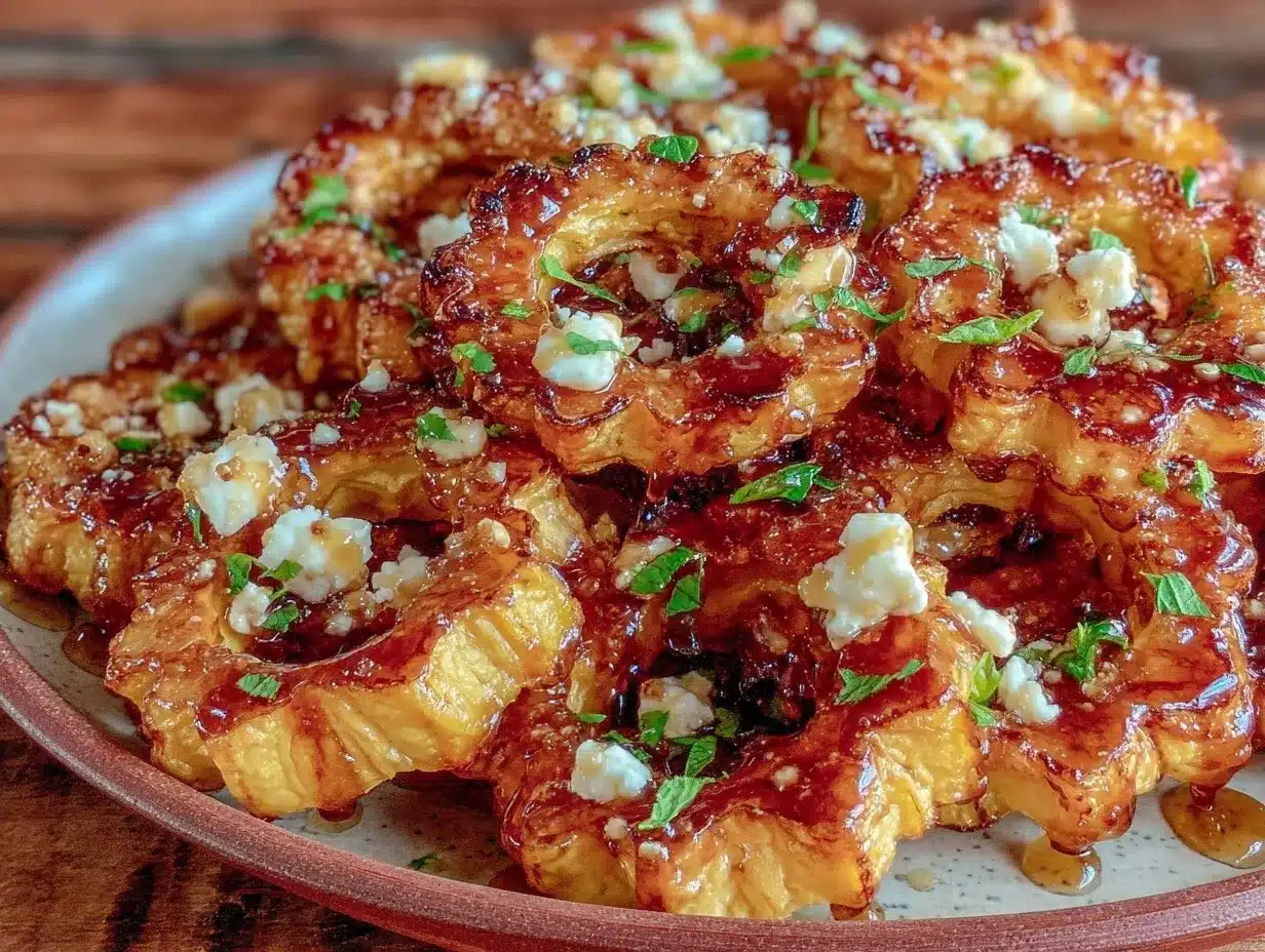 Crispy Roasted Delicata Squash with Hot Honey: 1 Secret Trick 4 crispy roasted delicata squash preparation steps
