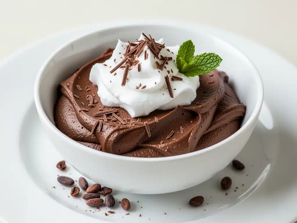 dairy-free chocolate mousse - featured image
