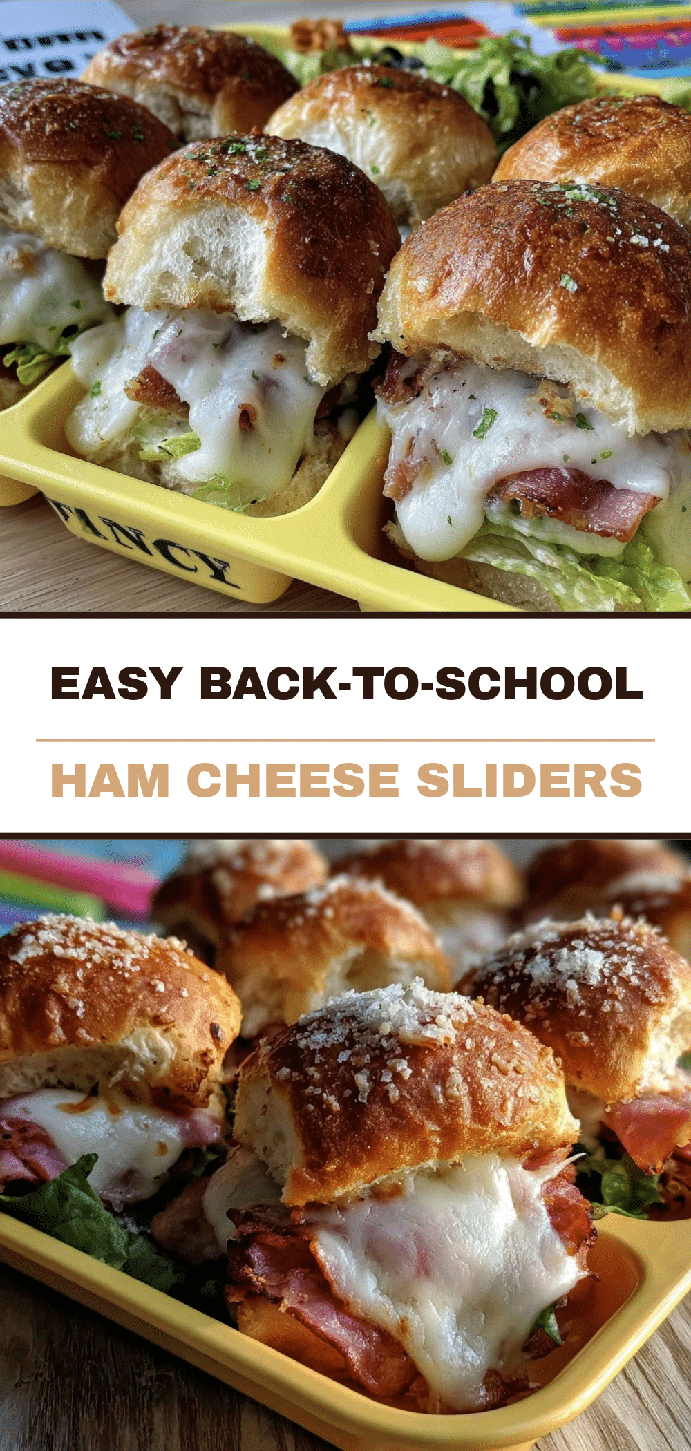 Easy Back-to-School Ham and Cheese Sliders for Kids 5 easy back-to-school ham and cheese sliders for kids recipe