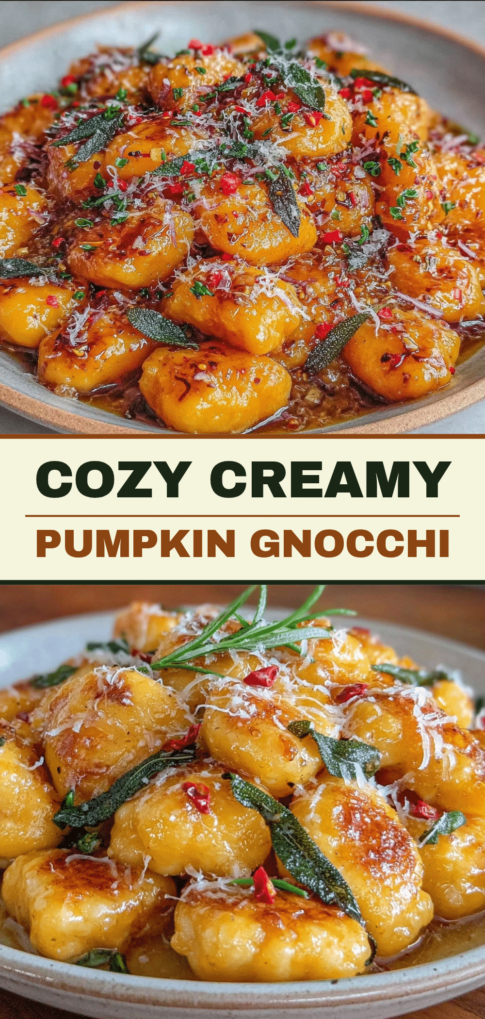 Easy Gluten-Free Pumpkin Gnocchi in Brown Butter Sage 5 Easy Gluten-Free Pumpkin Gnocchi recipe