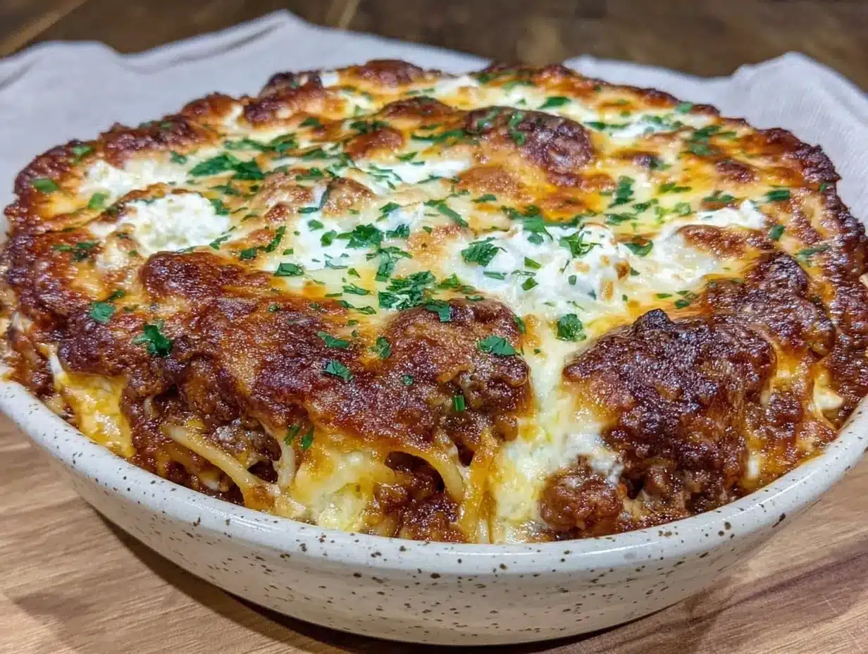 Easy Million Dollar Baked Spaghetti: 15-Min Prep Dinner 4 Easy Million Dollar Baked Spaghetti Casserole preparation steps