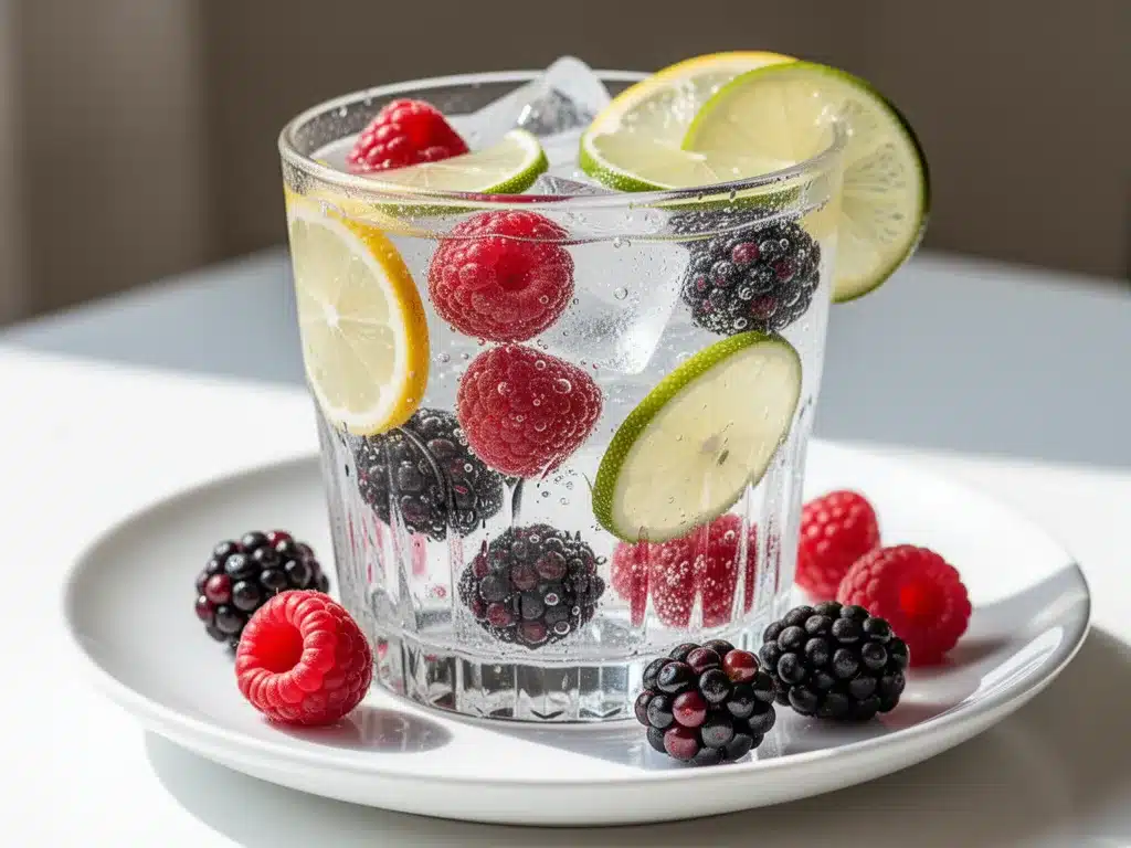 Easy Sparkling Berry Citrus Mocktail: 5-Min Summer Drink 4 Easy Sparkling Berry Citrus Mocktail preparation steps