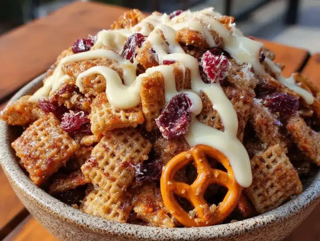 Fall Harvest Chex Mix - featured image