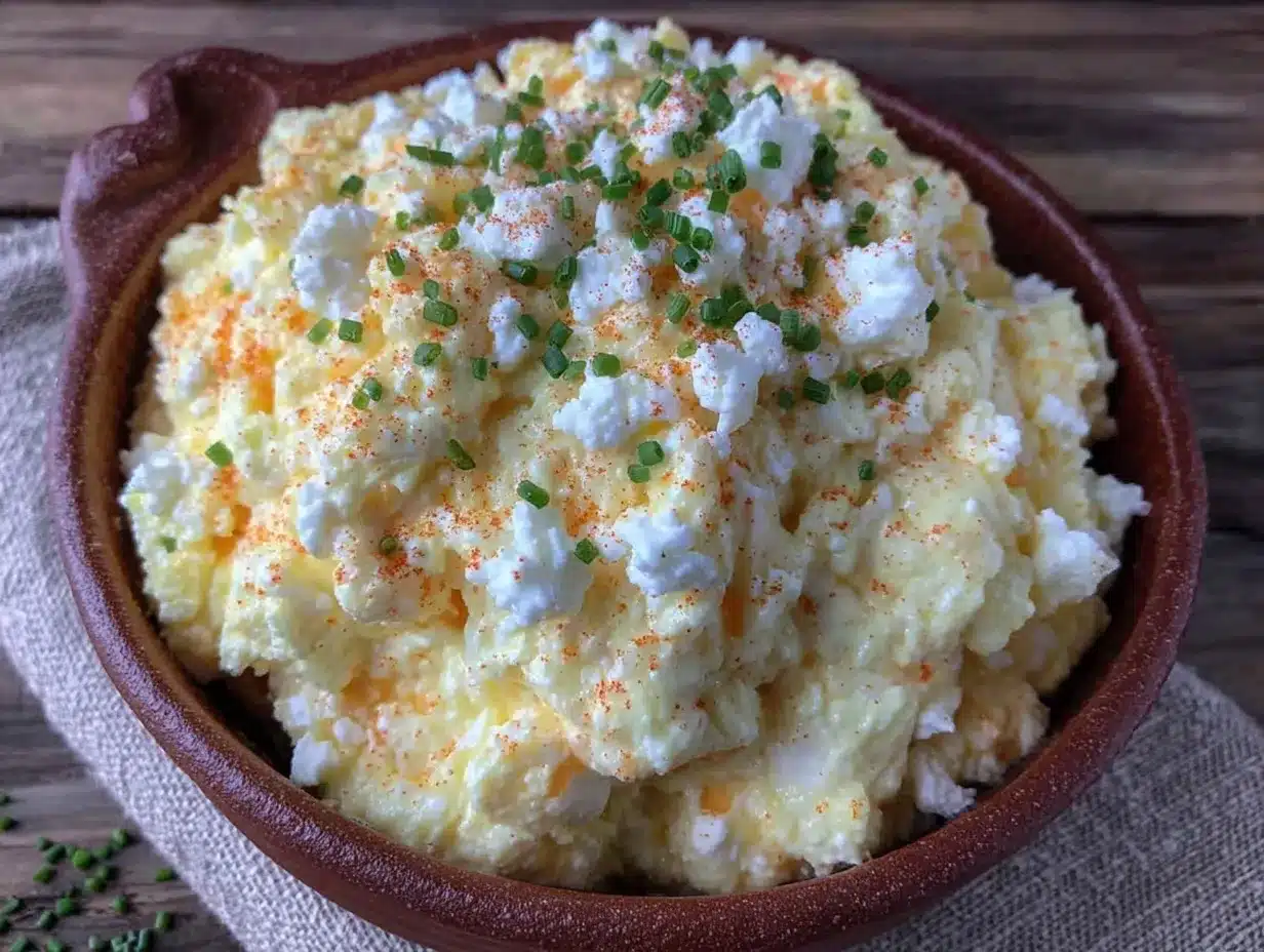 Fluffy Cottage Cheese Eggs: 5-Min Easy Cloud Eggs 4 Fluffy Cottage Cheese Eggs preparation steps