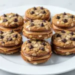 freezer oatmeal cookie sandwiches - featured image