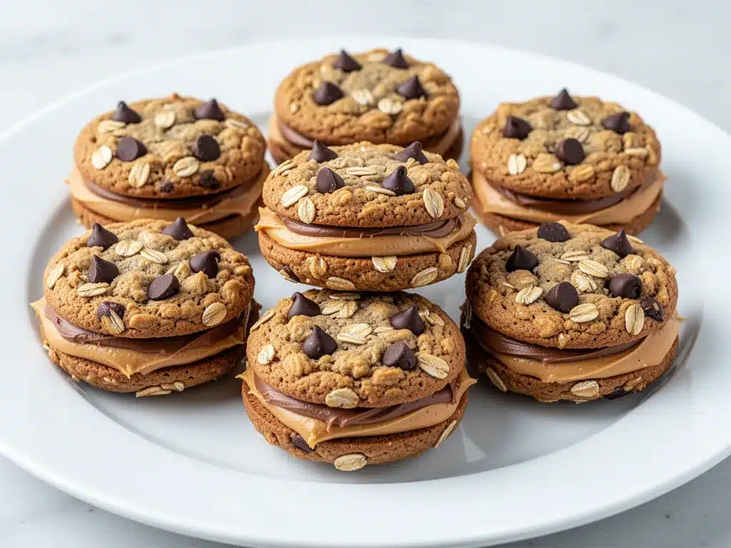 Freezer Oatmeal Cookie Sandwiches: 5 Easy Lunchbox Treats 4 freezer oatmeal cookie sandwiches preparation steps