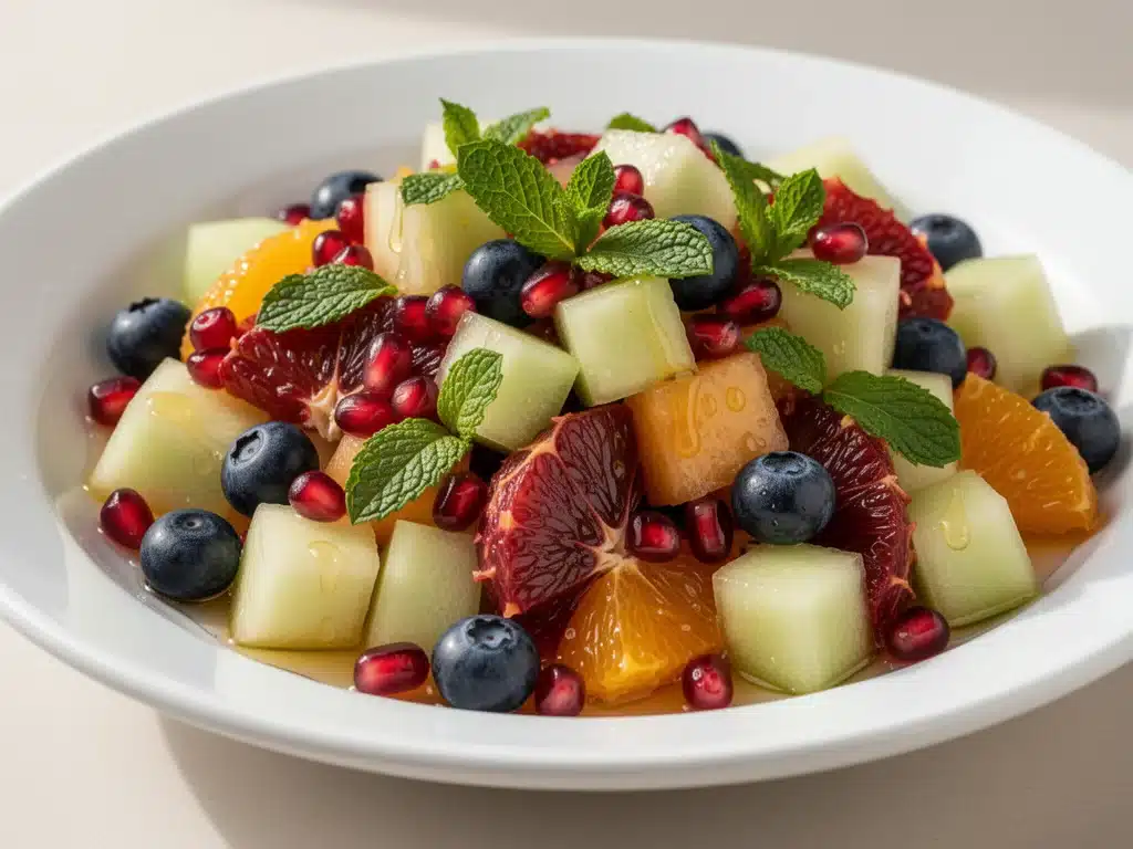 Fresh Fruit Dessert Salad - featured image