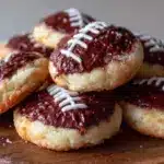 Game Day Football Sugar Cookies - featured image
