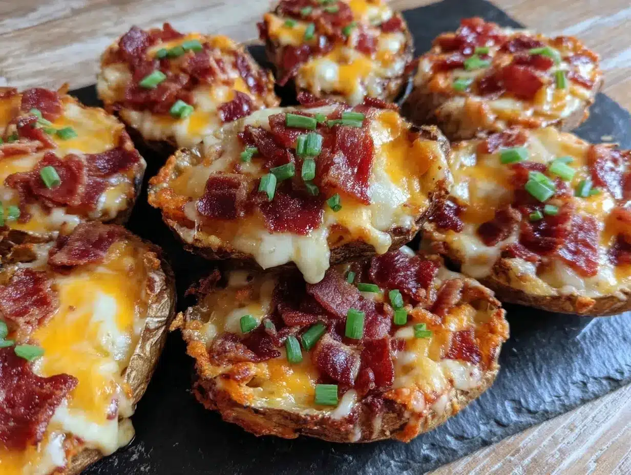 Game Day Loaded Potato Skins: Easy Seasonal Bacon & Cheddar 4 Game Day Loaded Potato Skins preparation steps