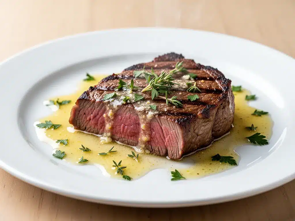 Garlic Butter Herb Steak: Easy 20-Minute Weeknight Dinner 4 Garlic Butter Herb Steak preparation steps
