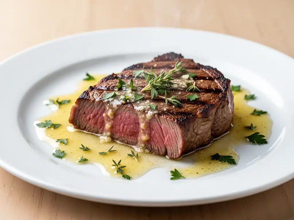 Garlic Butter Herb Steak - featured image