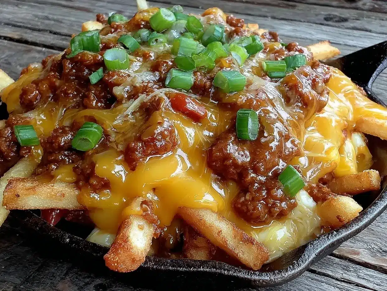 Ultimate Game Day Chili Cheese Fries Are Actually GF 4 gluten free chili cheese fries preparation steps