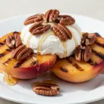 grilled peaches dessert - featured image