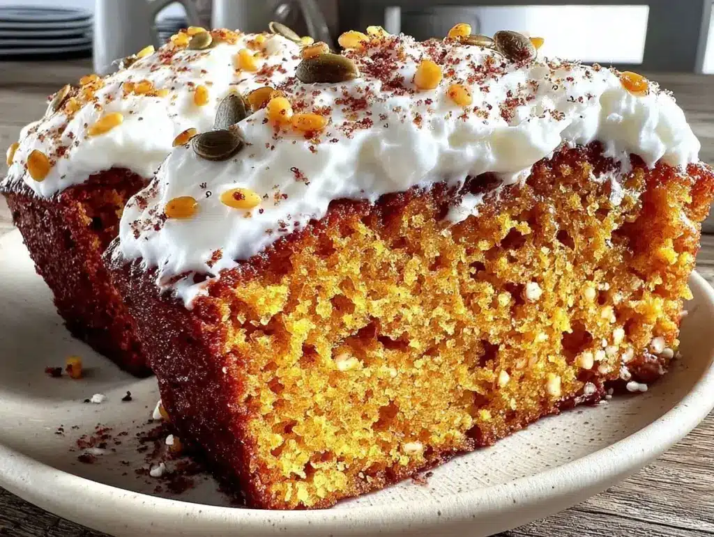 Healthy Pumpkin Bread with Greek Yogurt - featured image