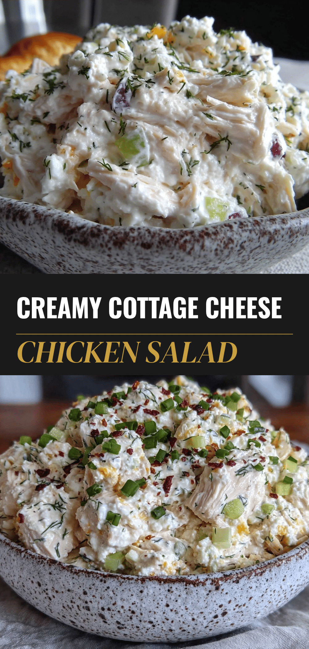 High-Protein Cottage Cheese Chicken Salad: Make While Its at Its Best 5 High-Protein Cottage Cheese Chicken Salad recipe