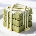iced matcha dessert bars - featured image