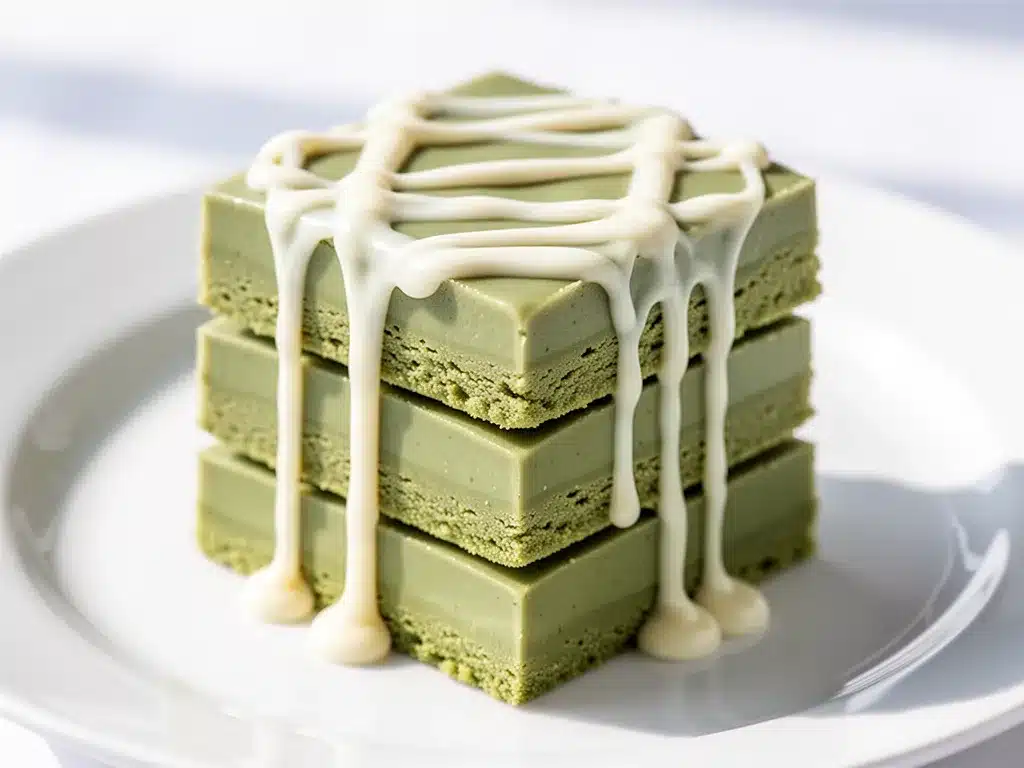 Iced Matcha Dessert Bars: Easy No-Bake White Chocolate Treats 4 iced matcha dessert bars preparation steps