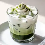 iced matcha latte - featured image